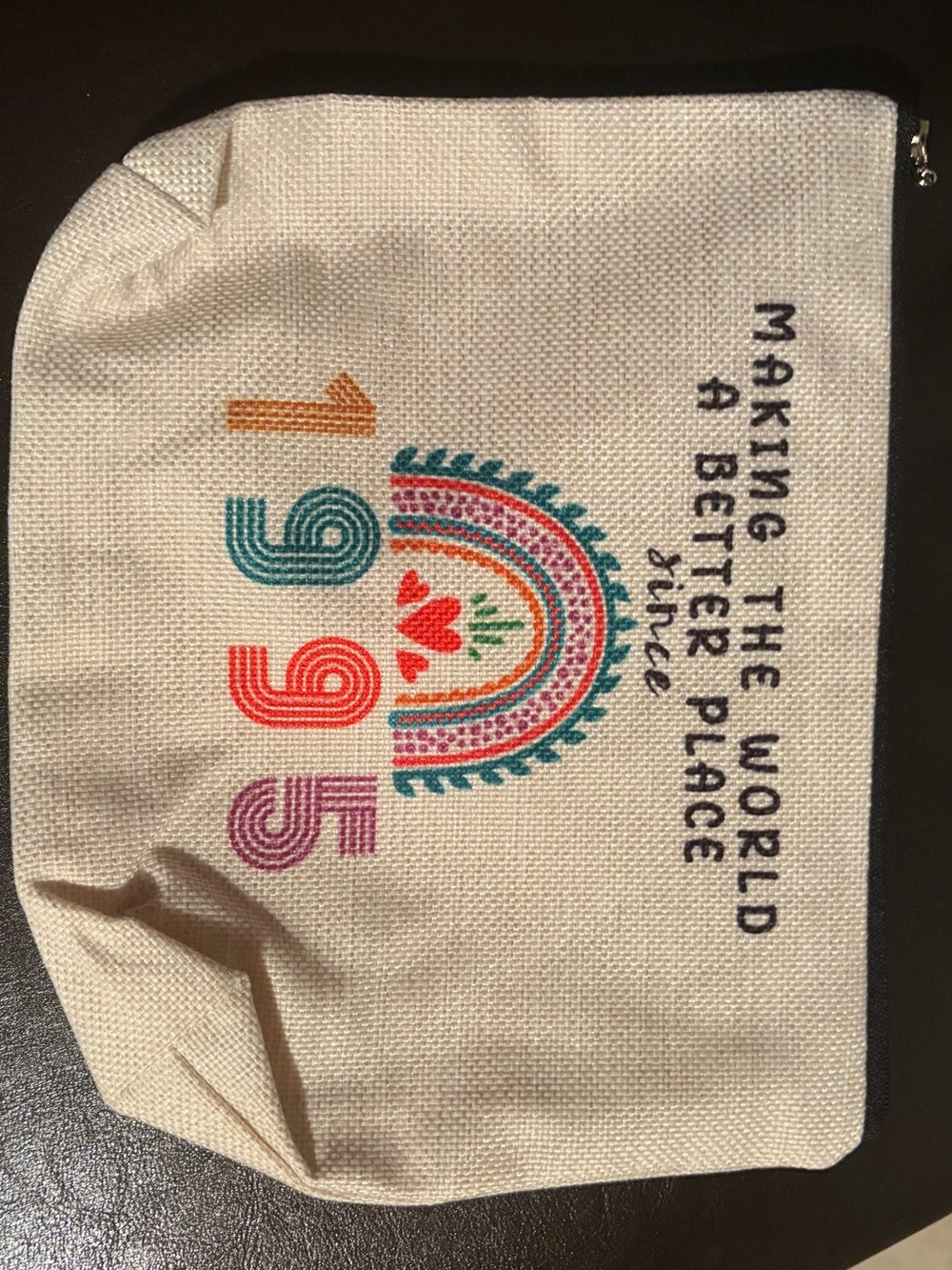 New 1995 cosmetic bag